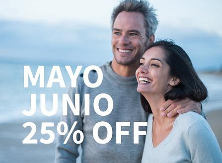 Early Booking May and June 25%